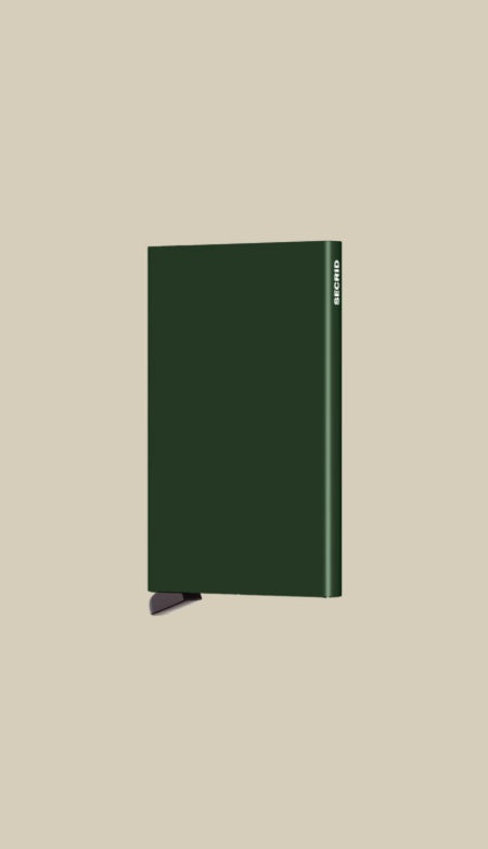Secrid Porta carte card protector with compact design for credit cards and documents, unisex accessory with metal construction.