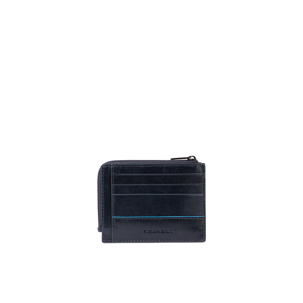 Porta carte di credito in pelle Piquadro - MYLILLY