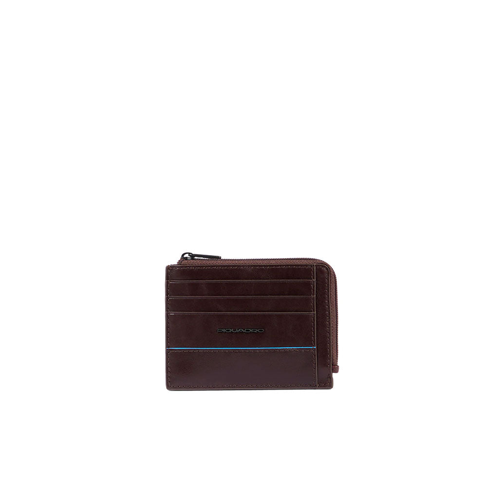 Porta carte di credito in pelle Piquadro - MYLILLY