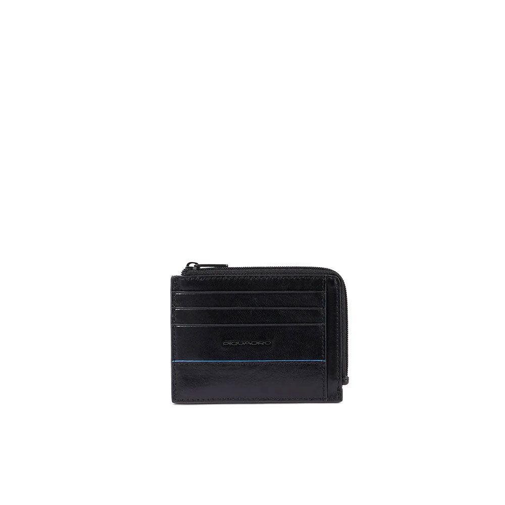 Porta carte di credito in pelle Piquadro - MYLILLY