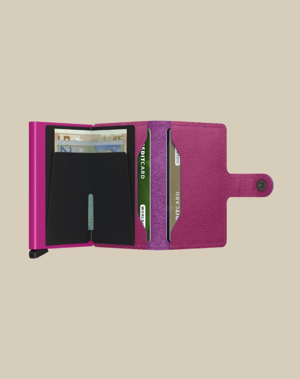 Secrid Miniwallet Crisple Secrid unisex wallet with card and document compartments, compact and stylish accessory.
