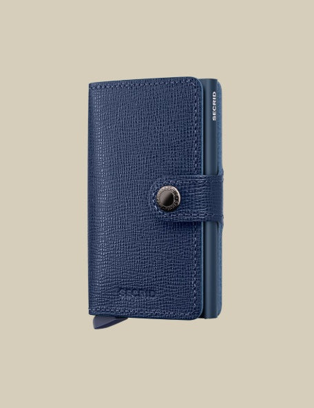 Secrid Miniwallet Crisple Secrid unisex wallet with textured design for cards and small documents, compact and stylish accessory.
