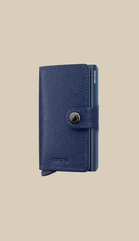 Secrid Miniwallet Crisple Secrid unisex wallet with textured design for cards and small documents, compact and stylish accessory.