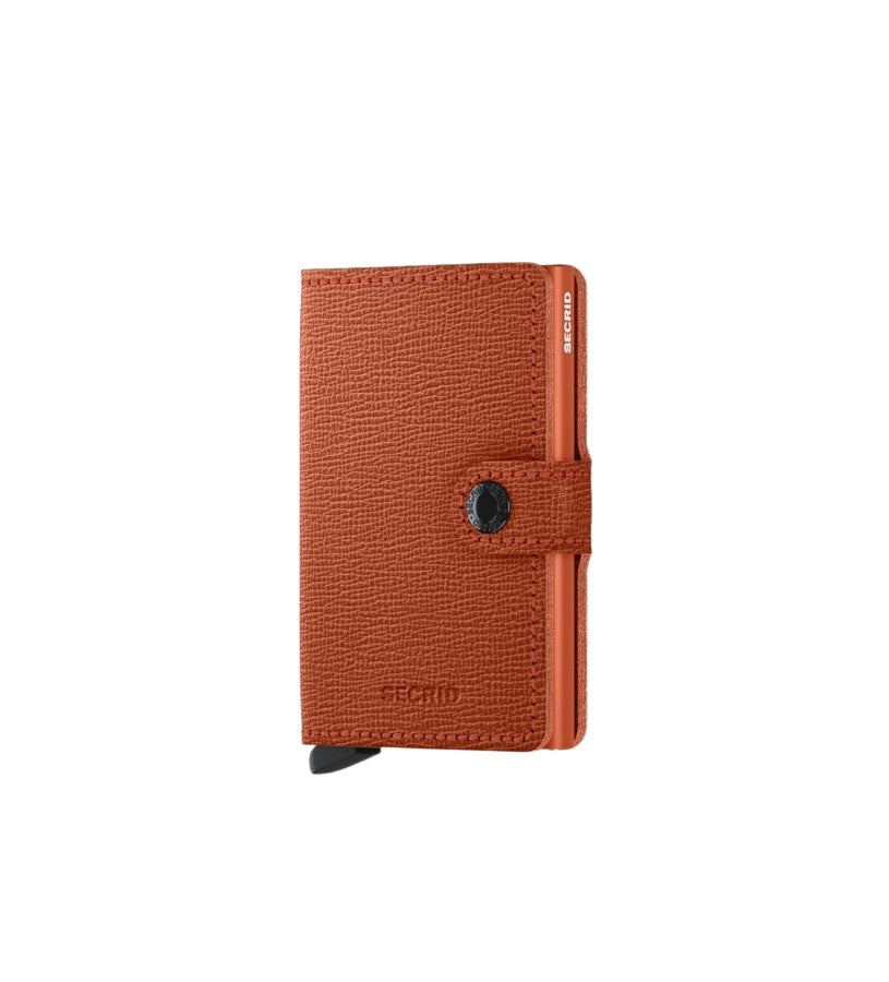Secrid Crisple Miniwallet portable wallet with card slots, unisex accessory made of textured material for carrying cards and IDs.