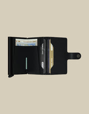 Secrid Miniwallet Crisple Secrid unisex card holder with textured design, compact accessory for credit cards and IDs.