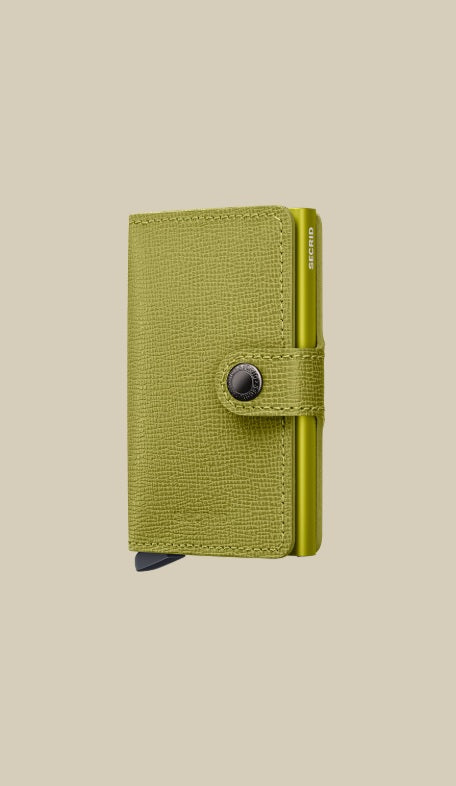 Secrid Miniwallet Crisple Secrid unisex card holder with textured design for storing credit cards and documents