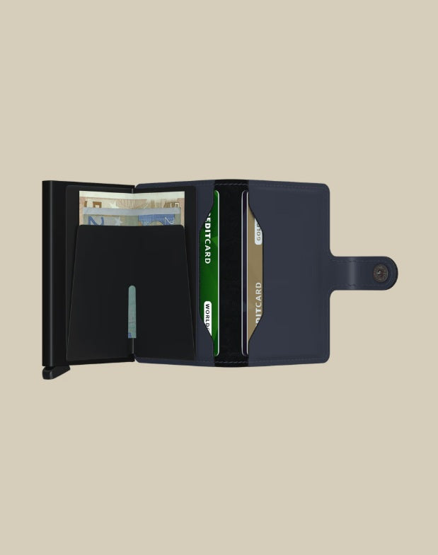 Secrid Miniwallet matte Porta carte unisex for credit cards and documents, compact and stylish accessory.