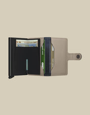 Secrid Miniwallet Matte Porta Carte unisex with compact design for cards and documents, in sleek matte finish.
