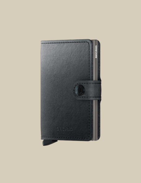 Secrid Miniwallet Porta carte in MIRUM plant-based material, unisex card holder with multiple slots for credit cards and IDs.