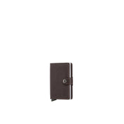 Secrid Miniwallet Original Porta carte in pelle con slot per carte di credito e documenti, compatto e unisex.