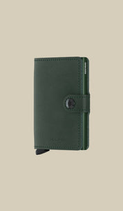 Secrid Miniwallet Original Porta carte in pelle, unisex, with multiple card slots and compact design for credit cards and documents.