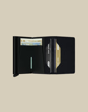 Slimwallet Crisple Secrid unisex card holder with compact design, featuring multiple card slots and minimalist aesthetic.