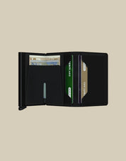 Secrid Slimwallet matte unisex card holder with multiple card slots and secure design for documents and credit cards.