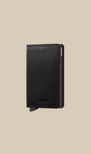 Secrid Slimwallet Original Porta Carte unisex minimalist leather wallet with card slots and compact design