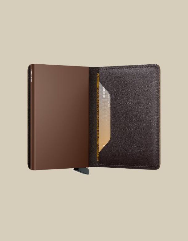 Slimwallet Original Secrid unisex card holder with compact design, featuring multiple card slots and a sleek, modern look.