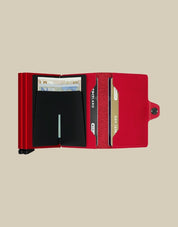 Secrid Twinwallet Original Porta carte unisex in leather with card slots and secure RFID protection.
