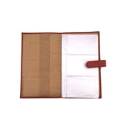 Unisex Portabiglietti Story The Bridge accessory featuring leather and metal details, designed for stylish card and small item storage.