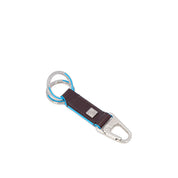 Portachiavi a due anelli con moschettone Piquadro - MYLILLY