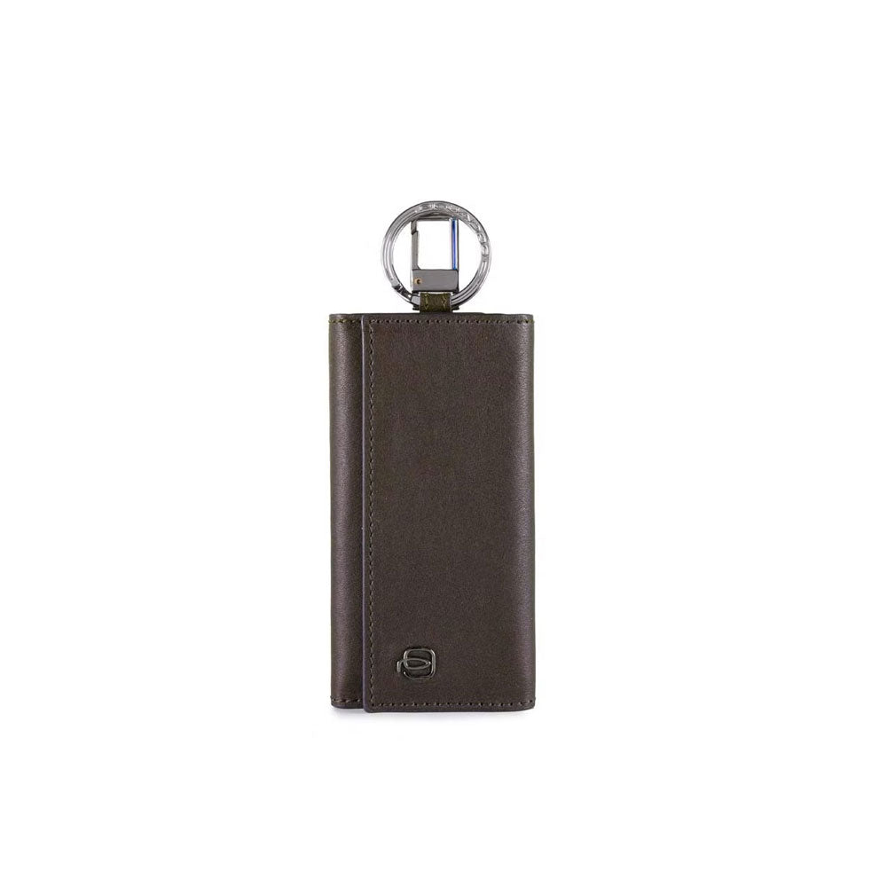 Portachiavi Black Square in pelle Piquadro - MYLILLY