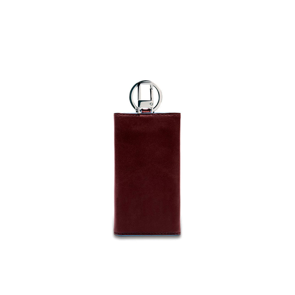 Portachiavi Blue Square per porte blindate con moschettone Piquadro - MYLILLY