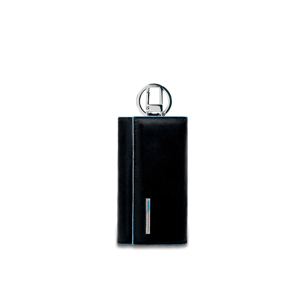 Portachiavi Blue Square per porte blindate con moschettone Piquadro - MYLILLY