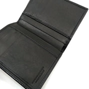 Pucci men's document and credit card holder in sleek leather with multiple card slots and compact design.