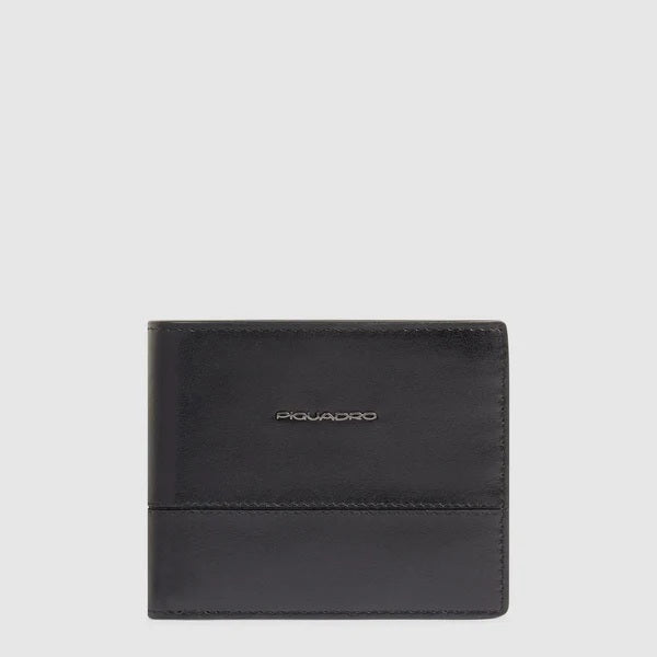 Portafoglio in pelle Piquadro, accessorio unisex, portamonete con design elegante e rifiniture di alta qualità.