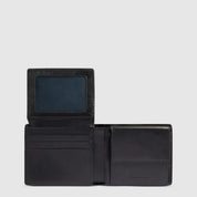 Portafoglio in pelle Piquadro, portamonete unisex, con design elegante e finiture di alta qualità.