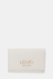 Liu Jo women's wallet in elegant design, featuring multiple card slots and a stylish closure detail.