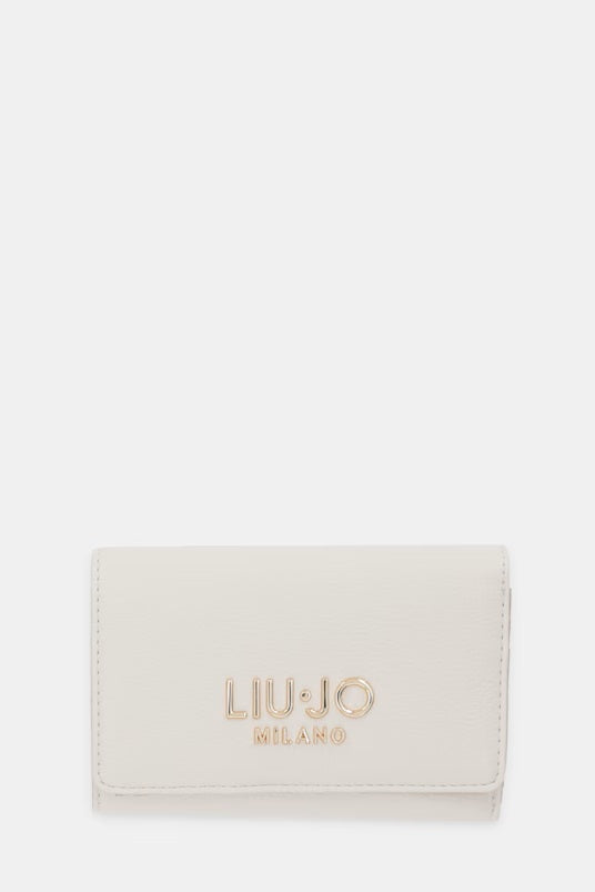 Liu Jo women's wallet in elegant design, featuring multiple card slots and a stylish closure detail.