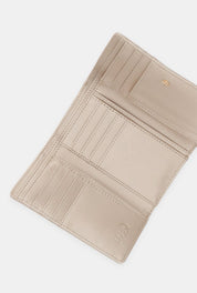 Liu Jo women's wallet in elegant design, showcasing multiple card slots and a chic closure detail.
