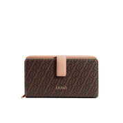 Liu Jo women's wallet with sleek design, leather exterior, and multiple card slots, part of the accessories and small leather goods collection.