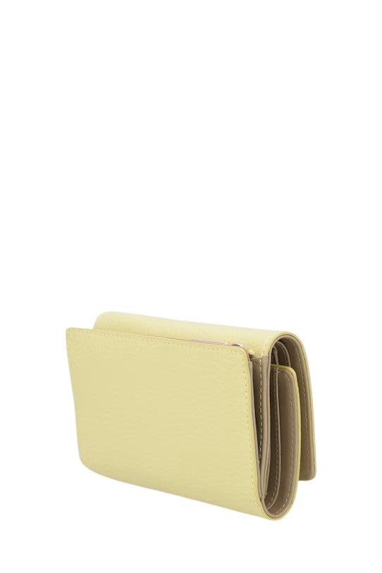Liu Jo women's wallet featuring a sleek design with multiple card slots and a zip coin compartment, crafted from high-quality material.