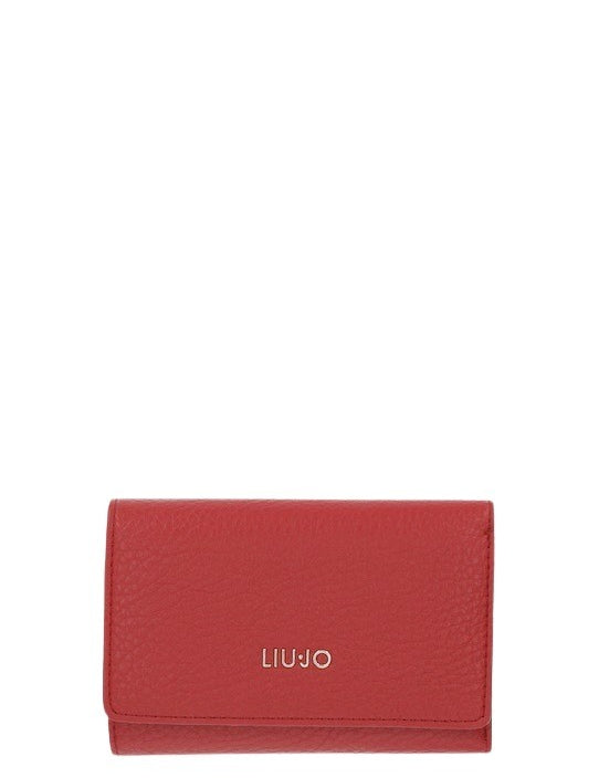 Liu Jo women's wallet with multiple card slots and zipper closure, made of smooth leather in a stylish design.
