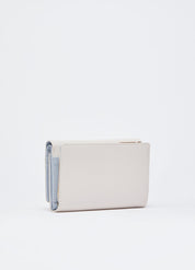Liu Jo women's wallet featuring a sleek leather design with multiple card slots and a zippered coin compartment.