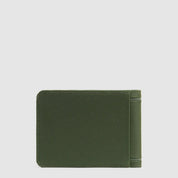 Piquadro Lyss men's wallet in premium leather, featuring multiple card slots and a sleek, slim design.