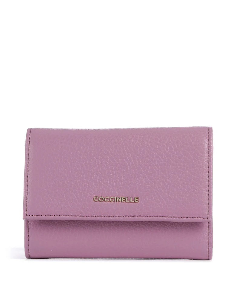 Portafoglio Metallic Soft in pelle Coccinelle - MYLILLY