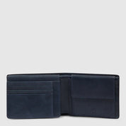 Piquadro Solm men's wallet with multiple card slots and leather finish, stylish accessory for everyday use.
