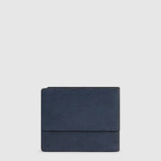 Leather Piquadro Portafoglio Solm men's wallet with multiple card slots and sleek design, made by Piquadro.