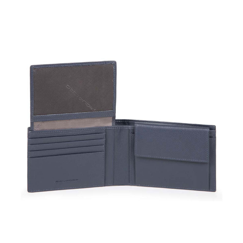 Portafoglio uomo con porta documenti, portamonete P16 Piquadro - MYLILLY