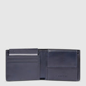Portafoglio uomo con porta spiccioli in pelle - MYLILLY