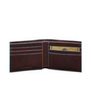 Men`s wallet with removable document holder Blue Square Piquadro