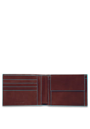 Portafoglio uomo con portamonete in pelle Blue Square Piquadro - MYLILLY