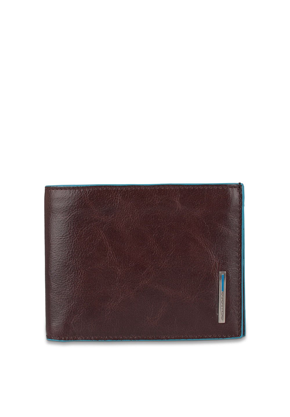 Portafoglio uomo con portamonete in pelle Blue Square Piquadro - MYLILLY