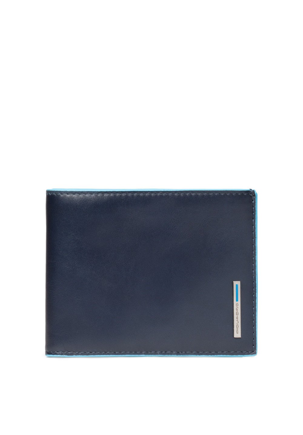Portafoglio uomo con portamonete in pelle Blue Square Piquadro - MYLILLY