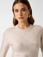 Rhinestones 4G Swtr Guess - MYLILLY