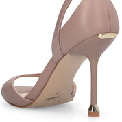 Liu Jo My Tracy women's sandals with open toe and ankle strap, featuring stylish design and neutral color.