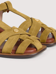 Coccinelle Sunup sandal for women featuring stylish straps and a comfortable flat sole, perfect for casual summer wear.