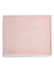 Liu Jo women's scarf in a stylish pattern, draped elegantly, showcasing fabric texture and color blend.