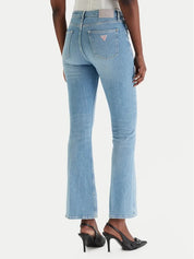 Guess Sexy Flare Donna jeans showing fitted waist, flared legs, and classic denim style on a model.
